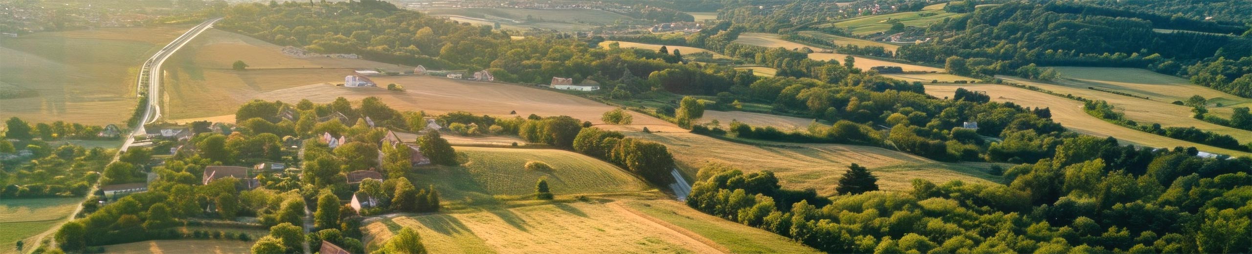 Panoráma obce Trpín